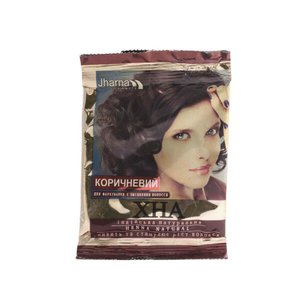 Купити Jharna Хна для волосся "Індійська", коричнева в Україні