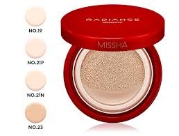 Купить Missha Radiance Perfect-Fit CushionFoundation SPF 50  Pair Тональна основа-кушон - 15г в Украине