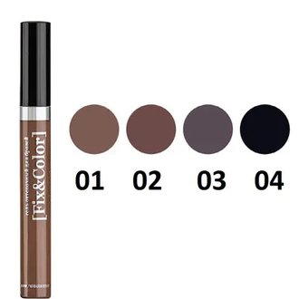 Купить Relouis Fix and Color Eyebrow Gel Відтіночний гель для брів в Украине