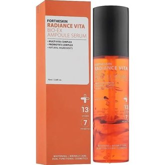 Купить Fortheskin Radiance Vita Bio-EX Ampoule Serum Ампульна сироватка для обличчя в Украине