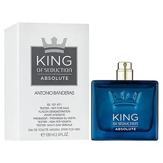 Купить Antonio Banderas King of Seduction For Men Absolute edt 100 ml. чоловічий ( ТЕСТЕР ) в Украине