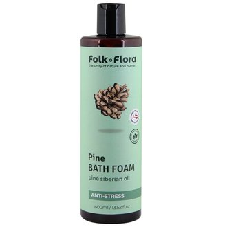 Купить FOLK&FLORA Піна для ванни "Сосна",400г в Украине