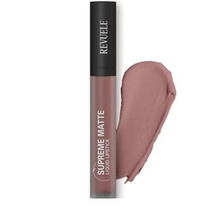 Купить Рідка матова помада для губ revuele supreme matte liquid lipstick 09 Запорошена слива в Украине
