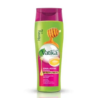 Купить DABUR Vatika Шампунь відновлюючий для пошкодженого та посіченого волосся, 400мл в Украине