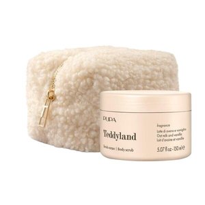 Купить Pupa Teddyland Oat Milk And Vanila set ( крем - олія для тіла 150 мл. + косметичка ) ( НАБІР ) в Украине