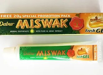 Купить DABUR MISWAK зубна паста Свіжий гель 60г в Украине