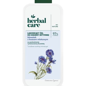 Купить HERBAL CARE Гель для інтимної гігієни Заспокоючий,Волошка, 330мл в Украине