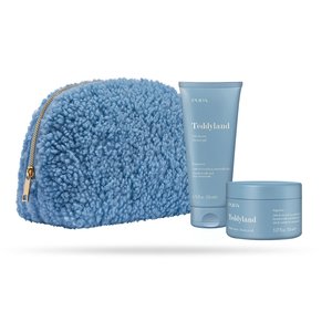 Купить Pupa Teddyland Pink Milk And Cinnamon set ( гель для душу 200 мл. + скраб для тіла 150 мл. + косметичка ) ( НАБІР ) в Украине