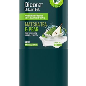 Купить Dicora Urban Fit Body Care Очищуючий гель для душу Детокс "Чай Матча та груша" в Украине