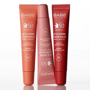 Купить BABE Бальзам-тінт для губ і щік з гіалуроновою кислотою та пептидамиspf 50  - 20 мл в Украине