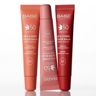 Купить BABE Бальзам-тінт для губ і щік з гіалуроновою кислотою та пептидамиspf 50  - 20 мл в Украине