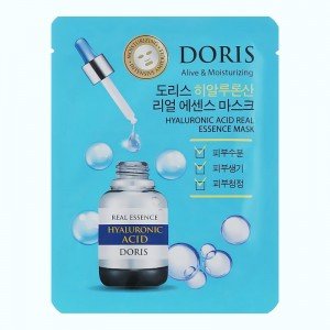 Купить Тканинна маска ГІАЛУРОН HYALURONIC ACID Real Essence Mask, DORIS в Украине