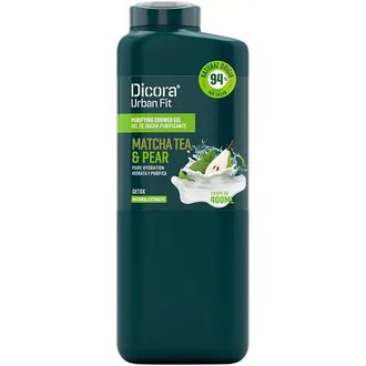Купить Dicora Urban Fit Body Care Очищуючий гель для душу Детокс "Чай Матча та груша" в Украине