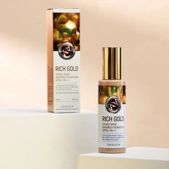 Купить Enough Rich Gold Double Wear Radiance Foundation SPF50+ PA+++ Тональний крем для обличчя тон 23 в Украине