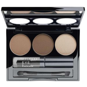 Купить Artdeco Тіні для брів Eye Brow Kit Palette 7 g. ( № 02 Medium/Dark ) в Украине