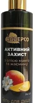 Купить Адверсо гель для душу "Активний захист" МАНГО ТА ЖАСМІН,250мл в Украине