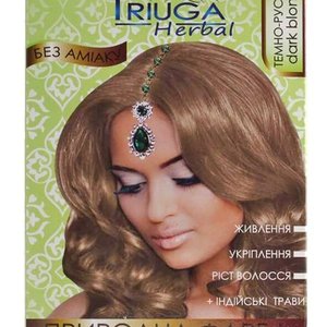 Купить Triuga Hair Care Фарба для волосся на основі натуральної індійської хни Темно-Русий в Украине